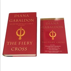 Signed Diana Gabaldon Fiery Cross First Edition